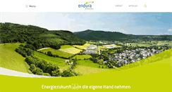 Desktop Screenshot of endura-kommunal.de